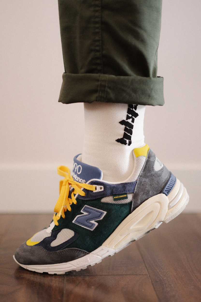 Sockjig Socks with New Balance ALD 990v2